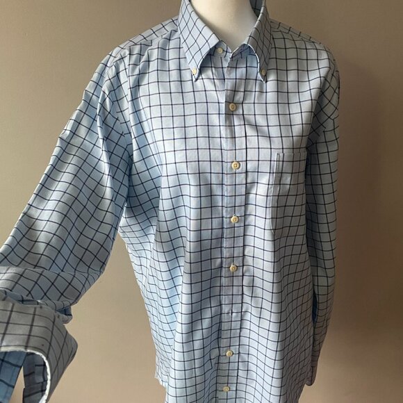 Peter Millar Button-Down Long-Sleeve Collar Shirt - Size Medium (Men's) - Picture 4 of 10